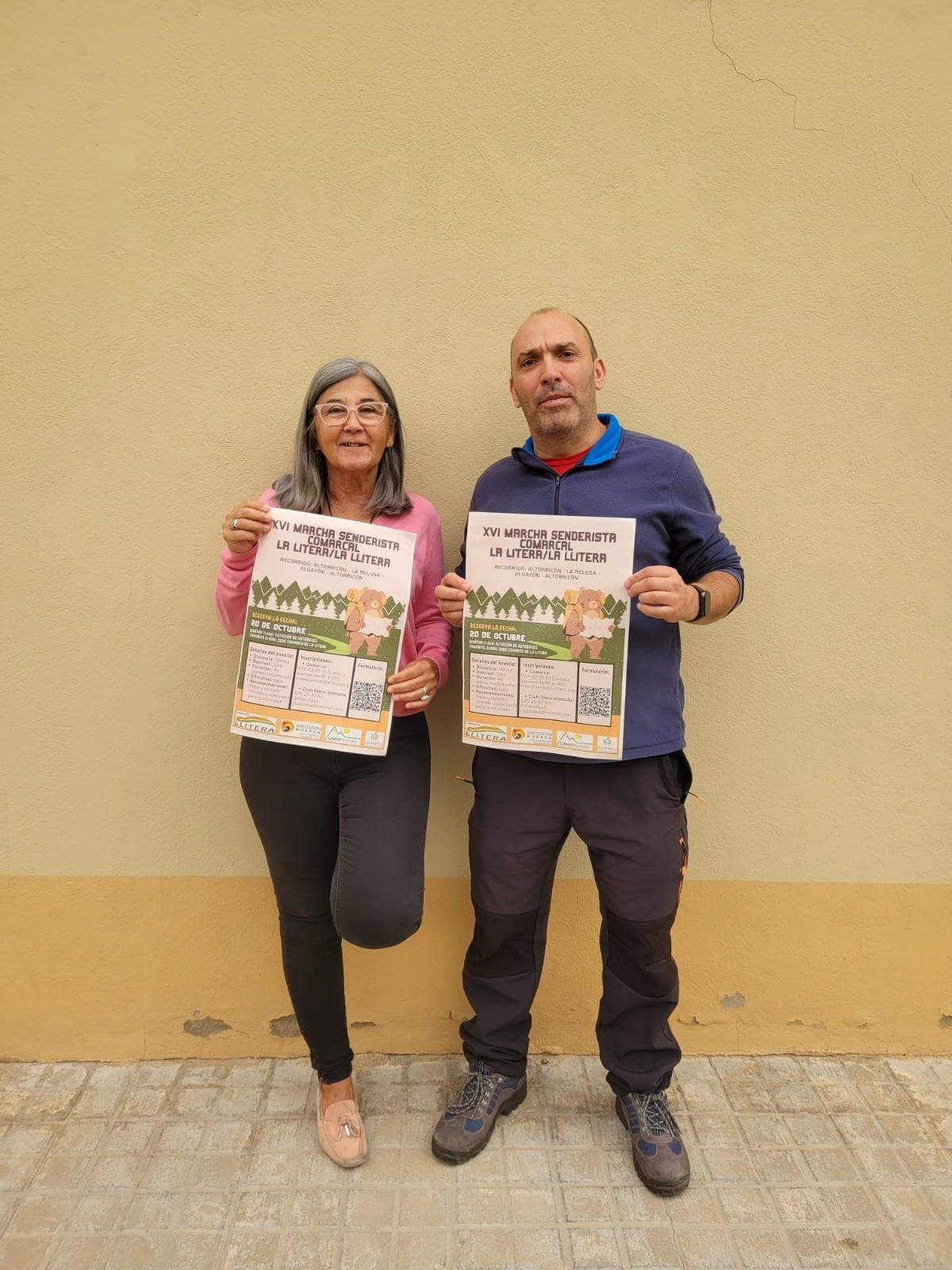 Momento de la presentación de las Marcha Senderista. Foto: Comarca de La Litera