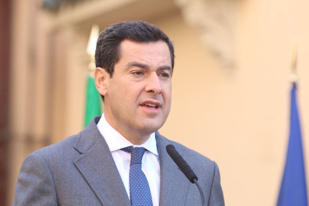 El presidente de la Junta, Juanma Moreno.