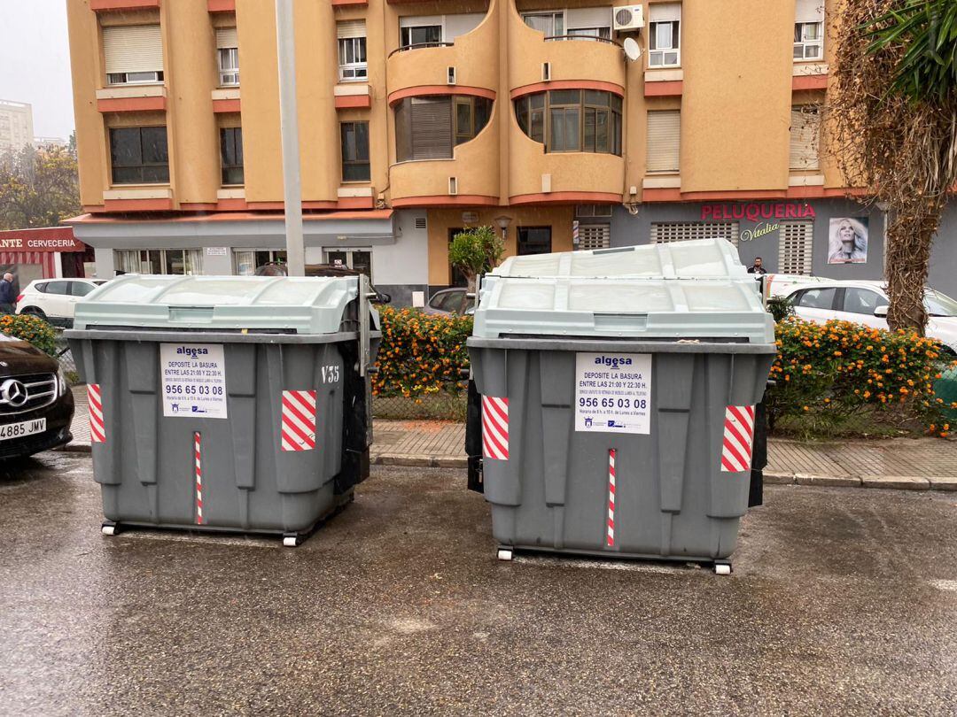 Contenedores en Algeciras.