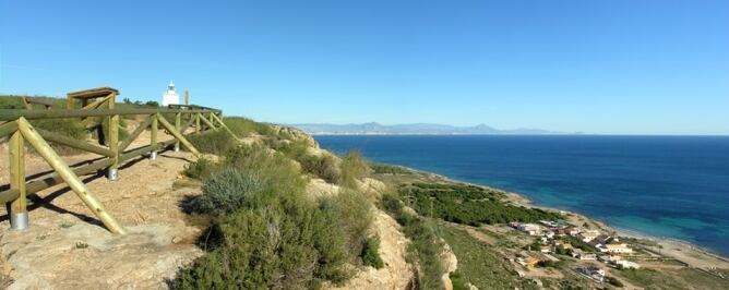 Vistas desde el Faro de Santa Pola