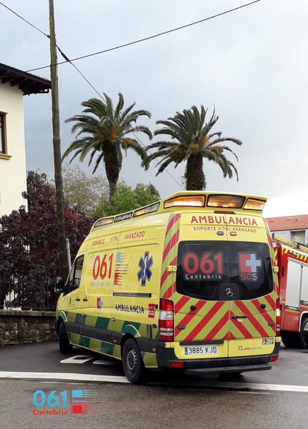 Llegada de los servicios médicos.