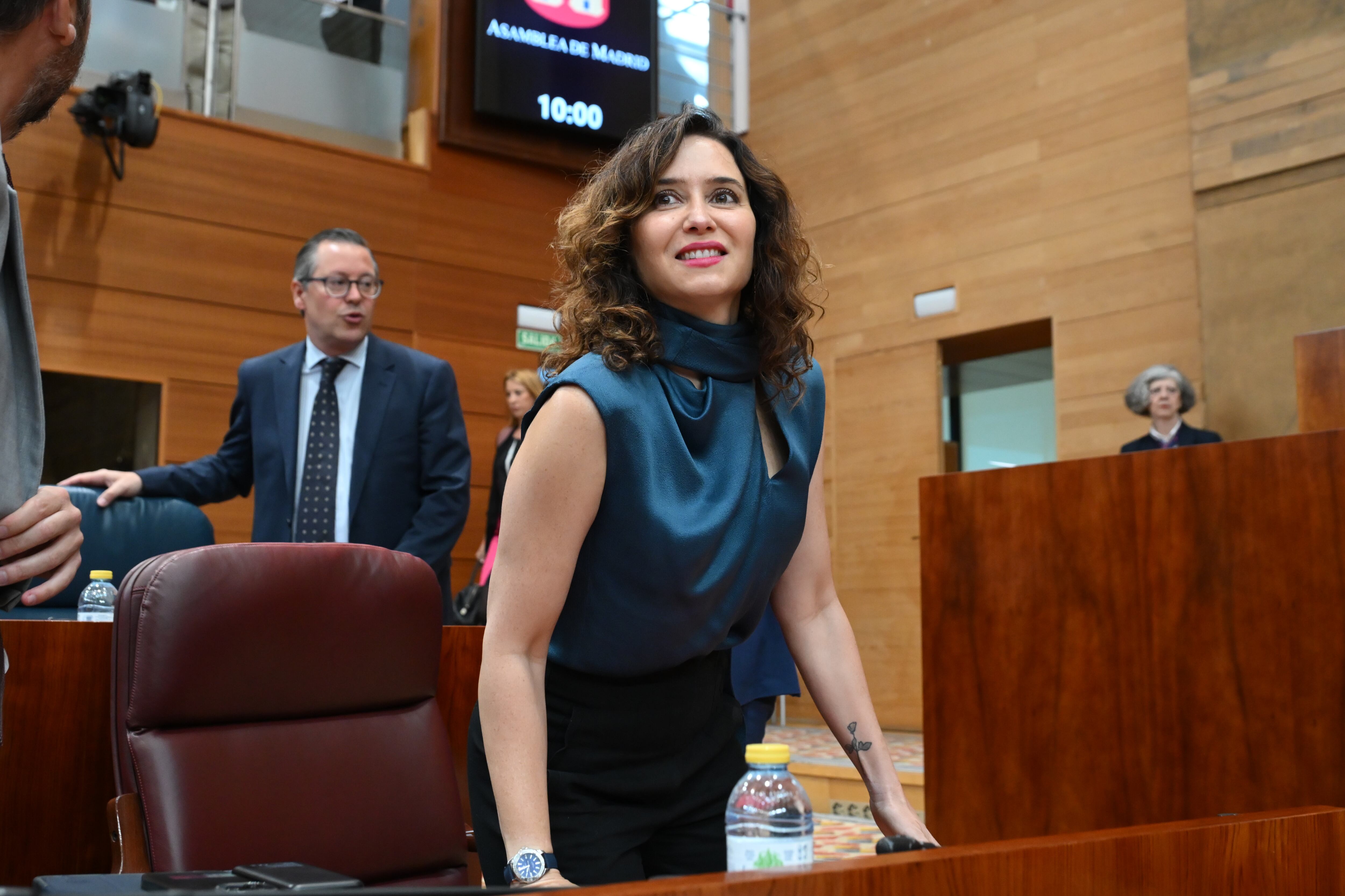 La presidenta de la Comunidad, Isabel Díaz Ayuso.