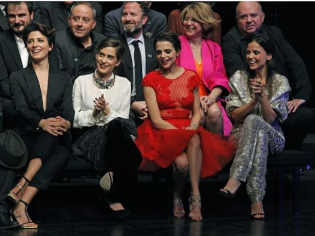 De izda. a dcha. Las actrices Bárbara Lennie, María León, Macarena Gómez y Elena Anaya