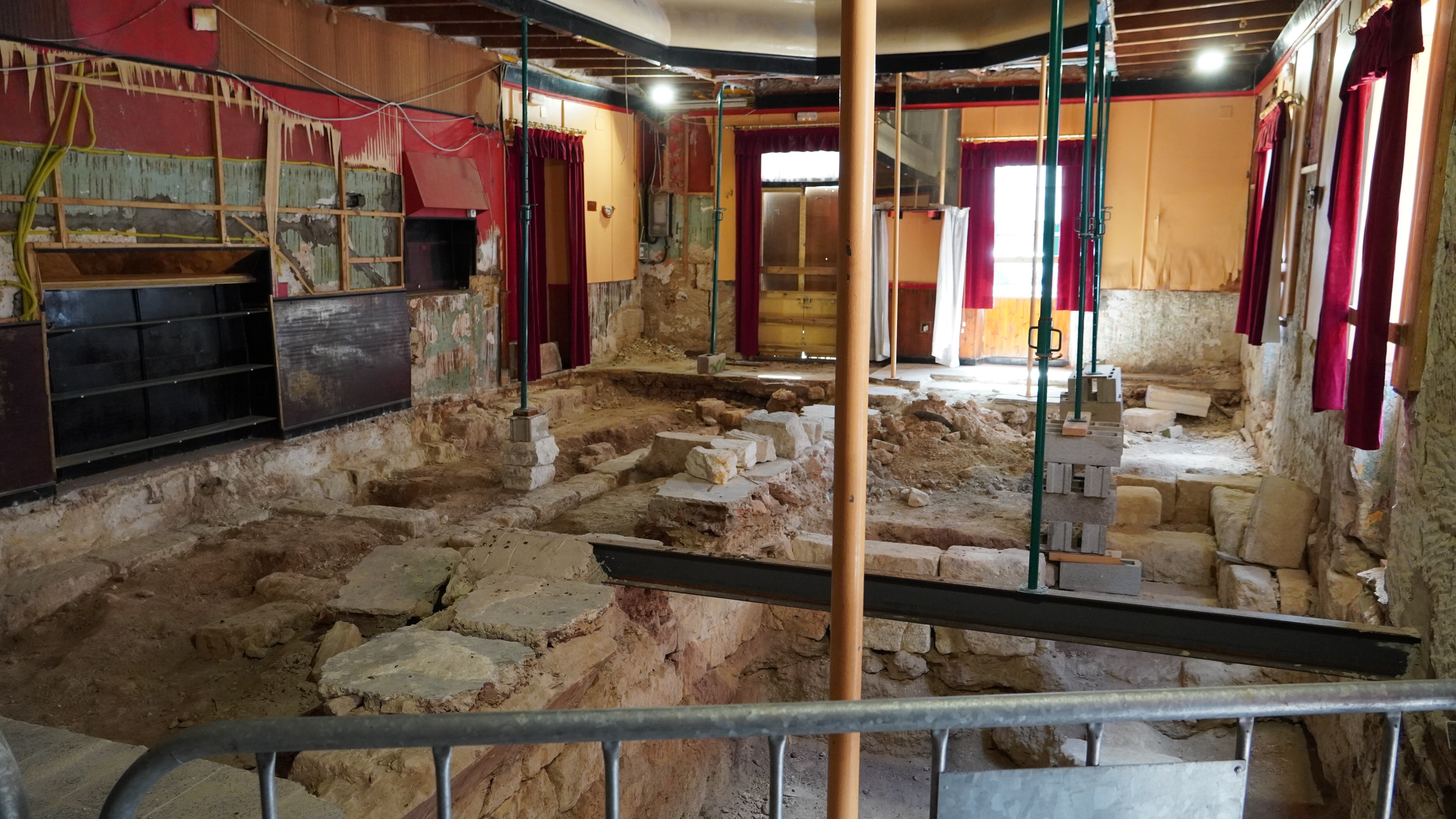 Interior del bar Salón