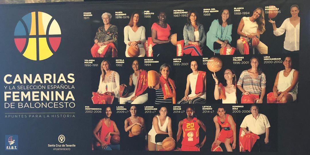 La obra relata las vivencias de las 19 jugadoras canarias en la selección