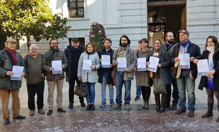 Presentación del documento de enmiendas de Salvemos la Vega