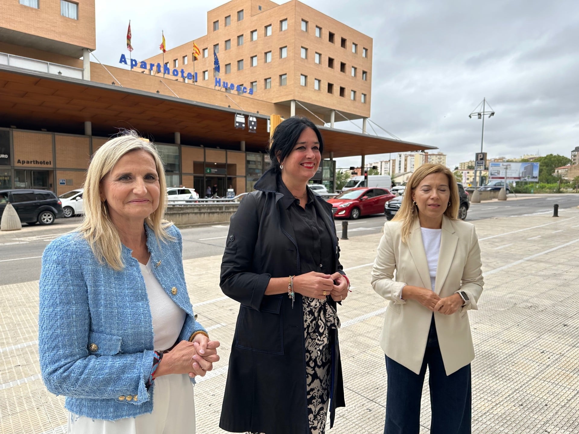 Melania Mur, Lorena Orduna y Ana Alós