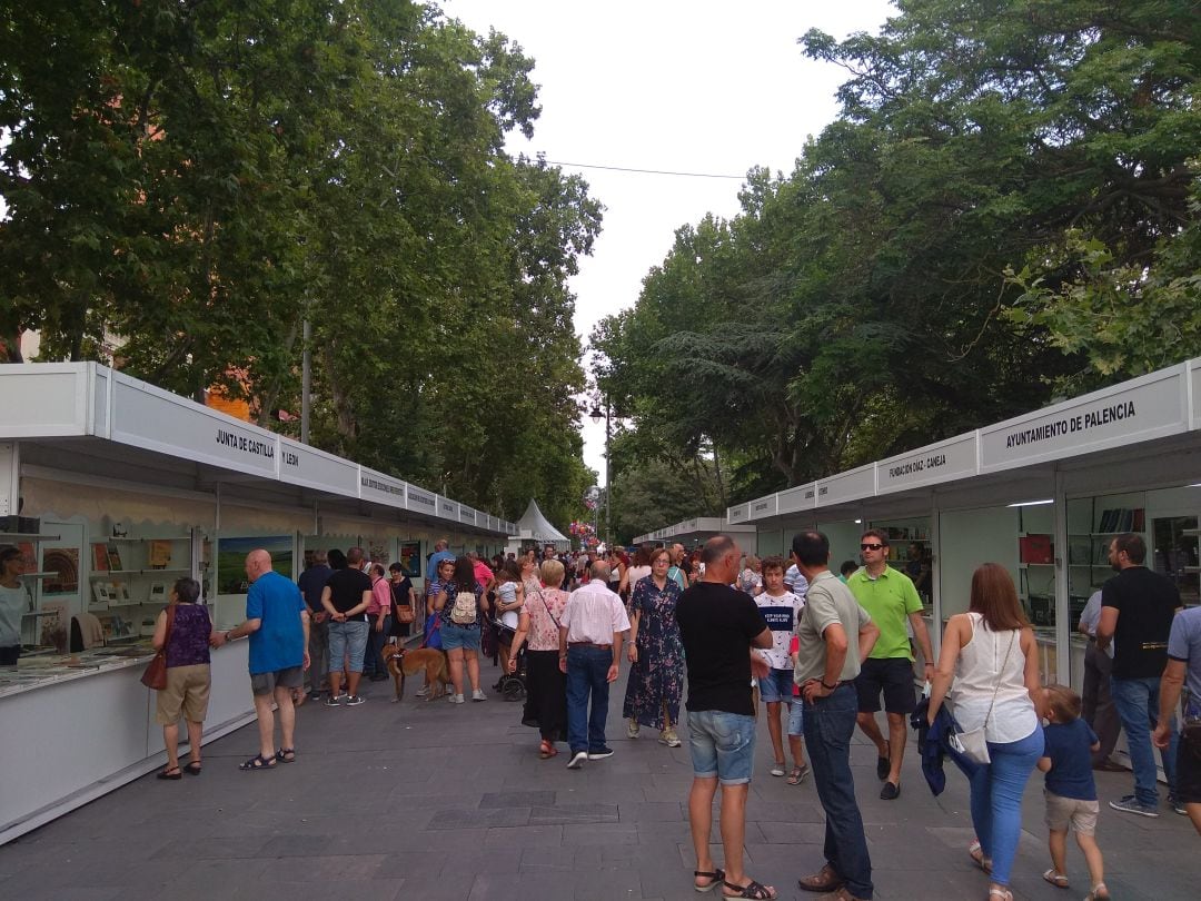 Imagen de archivo de la Feria del Libro de Palencia