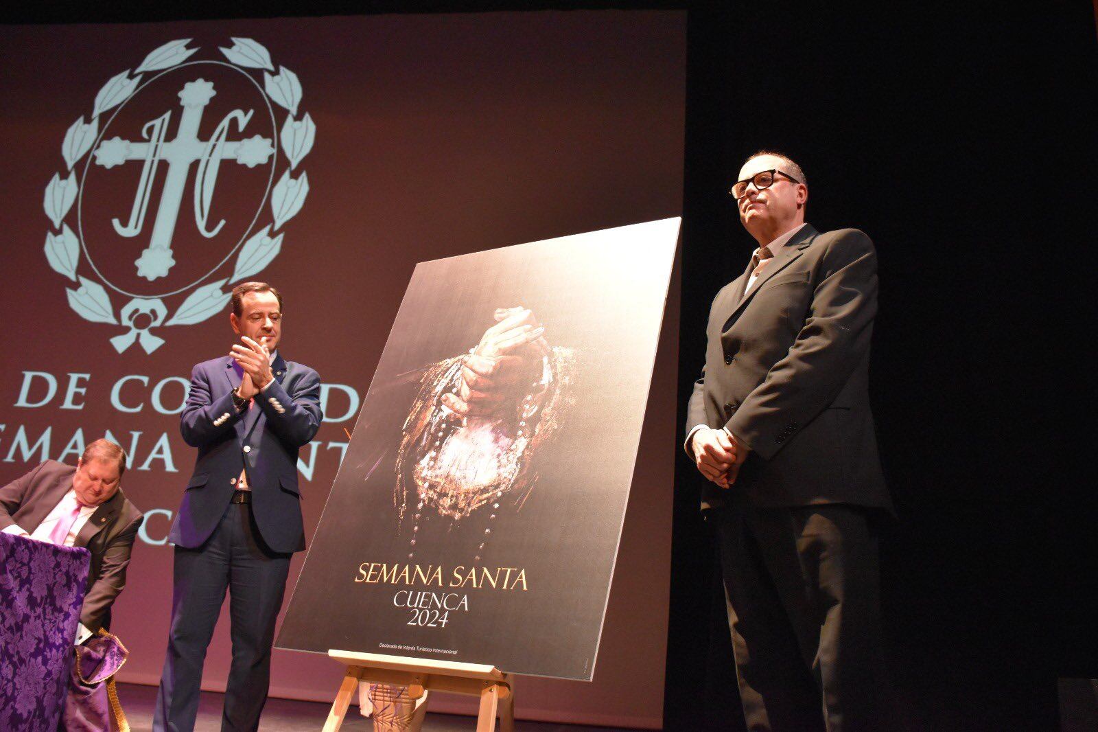 Presentación del cartel anunciador de la Semana Santa de Cuenca 2024