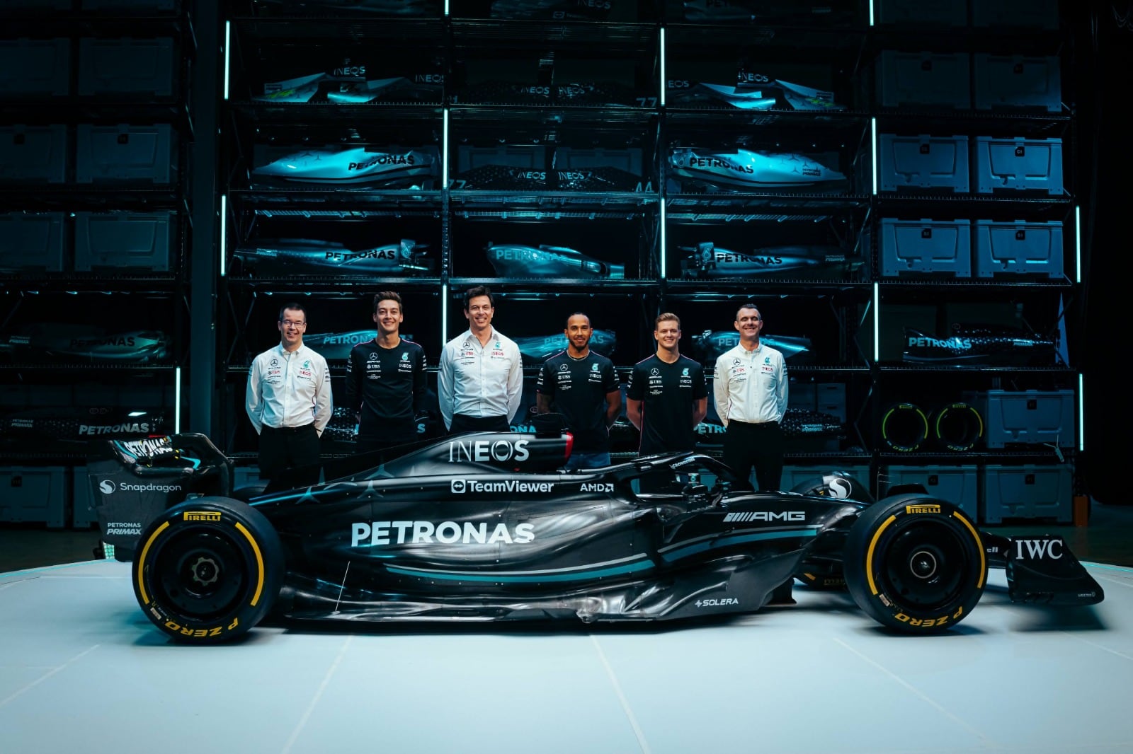 Así es el nuevo monoplaza de Mercedes para la temporada de 2023