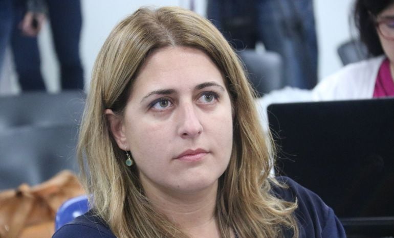 La coordinadora general del Partido Demòcrata Catalán, Marta Pascal.