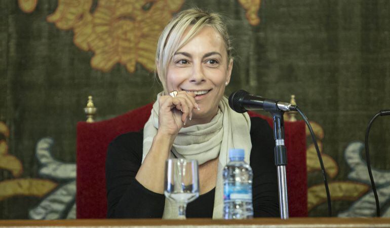 Sonia Castedo en el pleno de Alicante