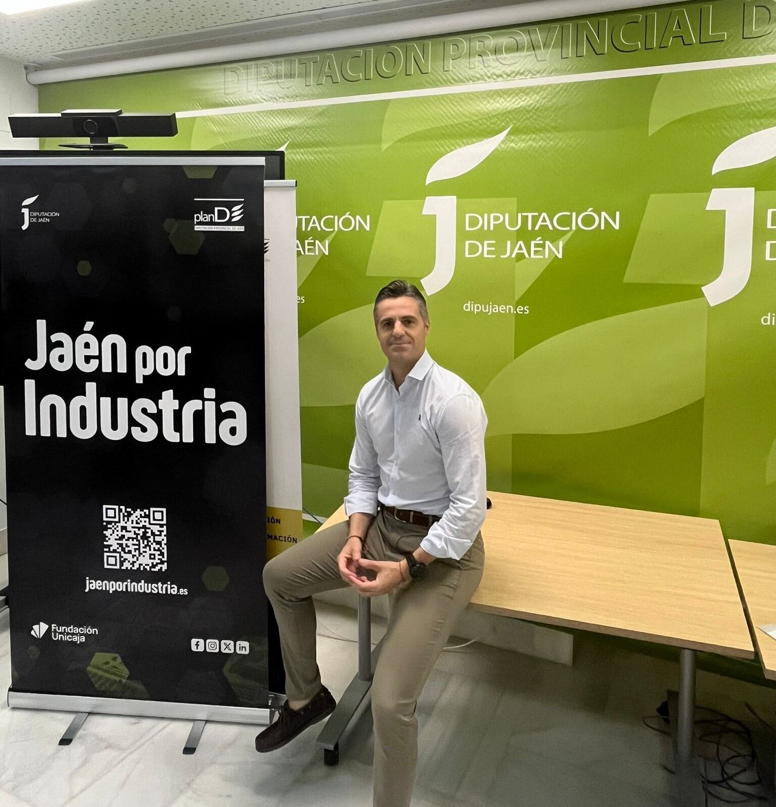 Luis Miguel Carmona, diputado de Empleo en Jaén.