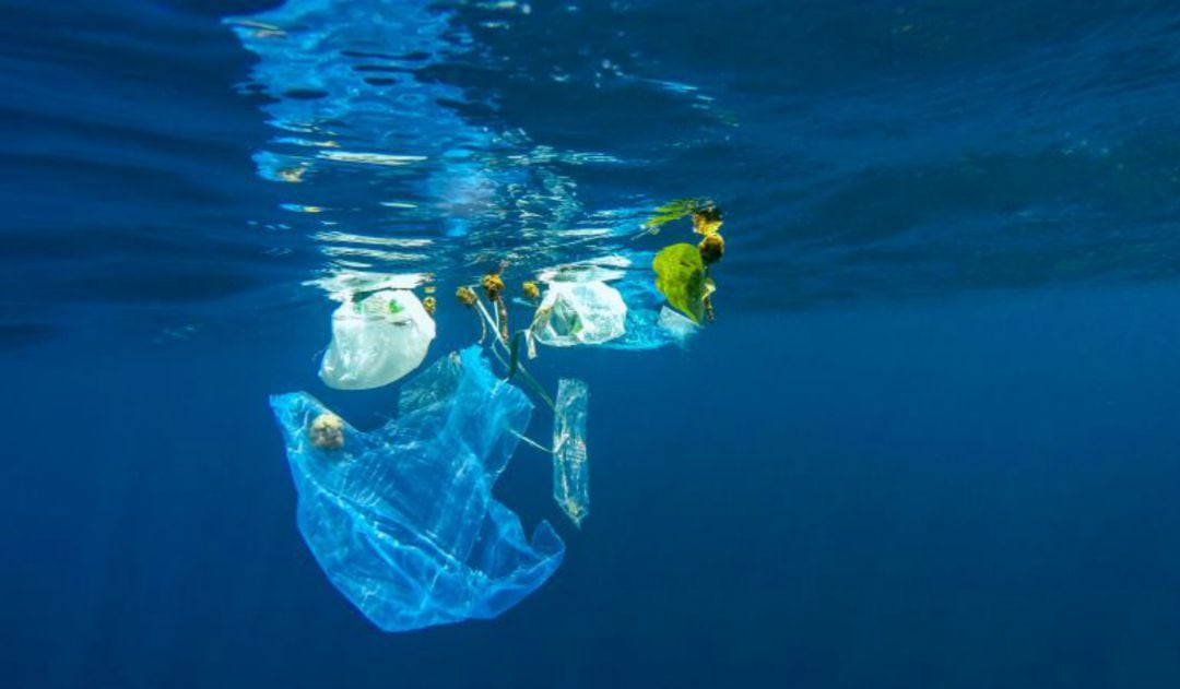 Las asociaciones ecologistas alertan del aumento de los plásticos en el mar. 