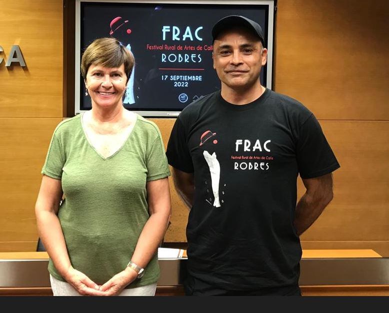 Olga Brosed y José Ignacio Rodríguez en la presentación