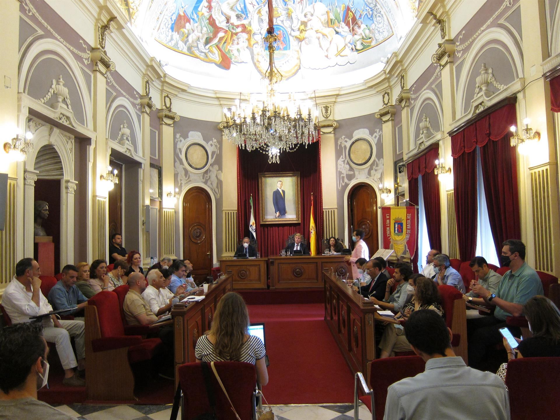 Pleno del Ayuntamiento de Badajoz