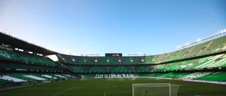 El estadio Benito Villamarín vacío 