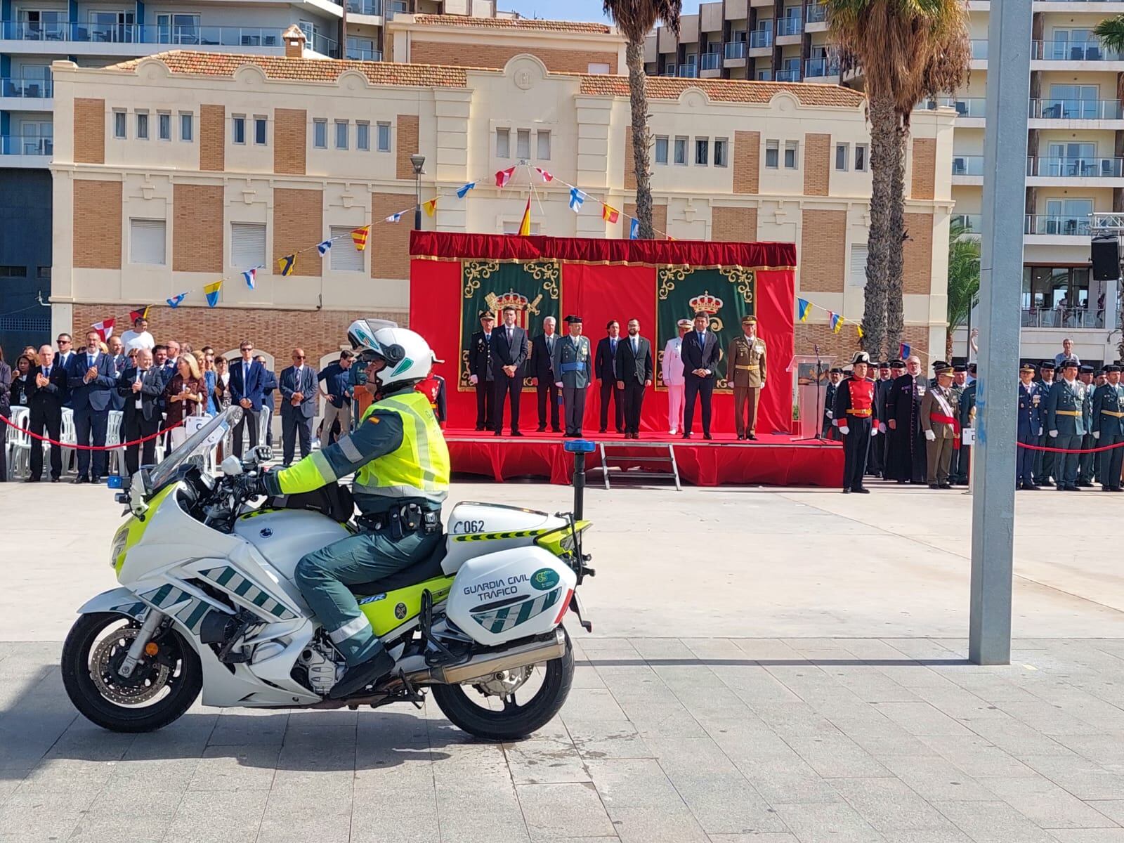 Acto de la Virgen del Pilar en Alicante. Foto: Ayuntamiento Alicante
