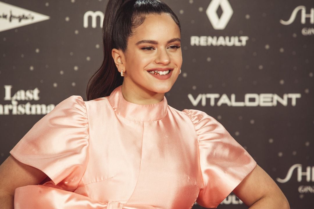 Rosalia attends &#039;Los40 music awards 2019&#039; photocall at Wizink Center on November 08, 2019 in Madrid, Spain 