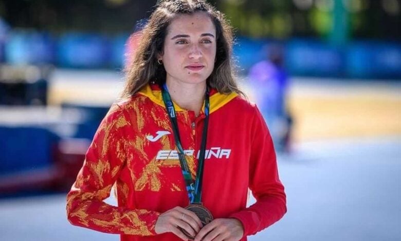 Alicia Berzosa en el Campeonato Iberoamericano de Atletismo