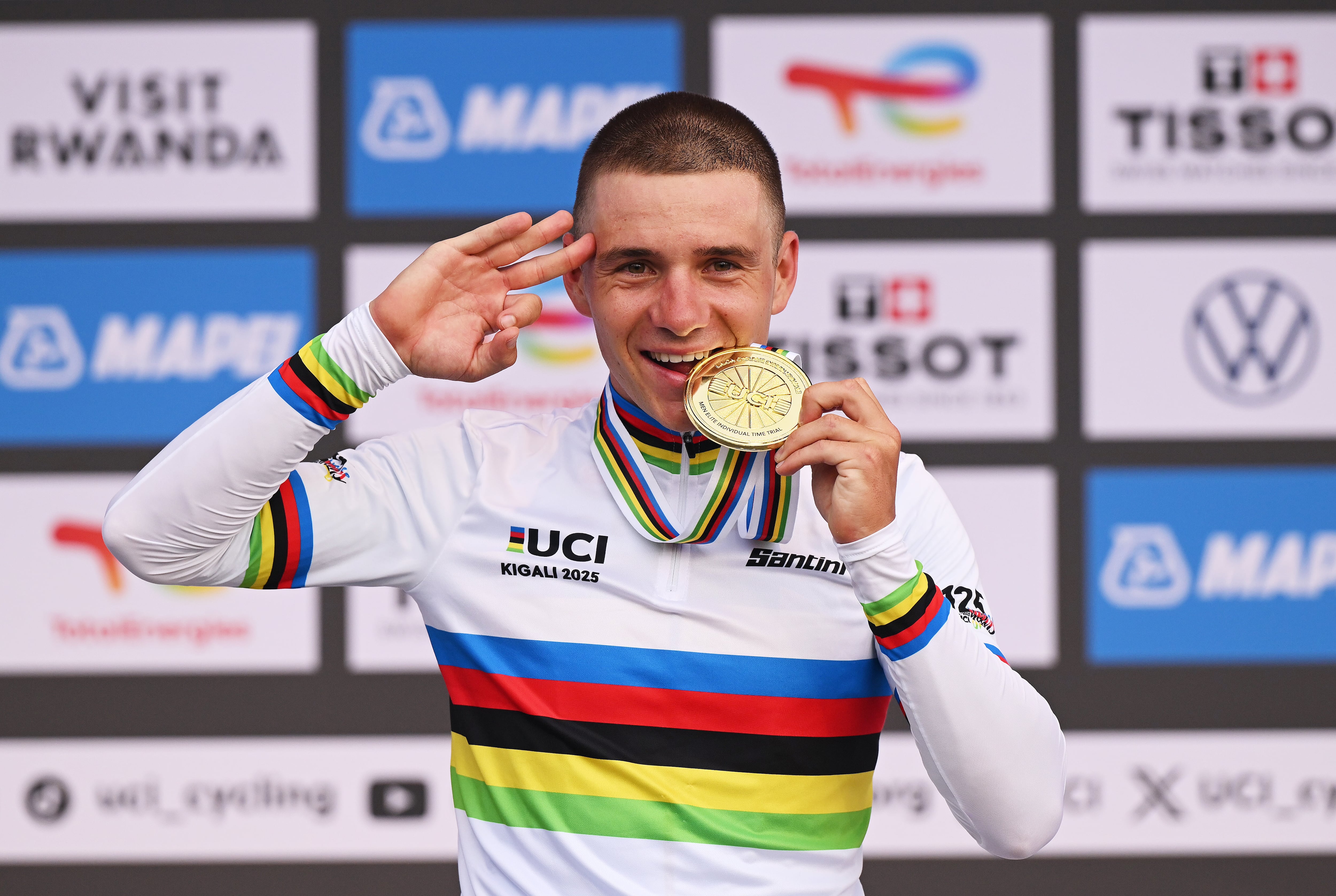 Evenepoel campeón del Mundial Contrarreloj