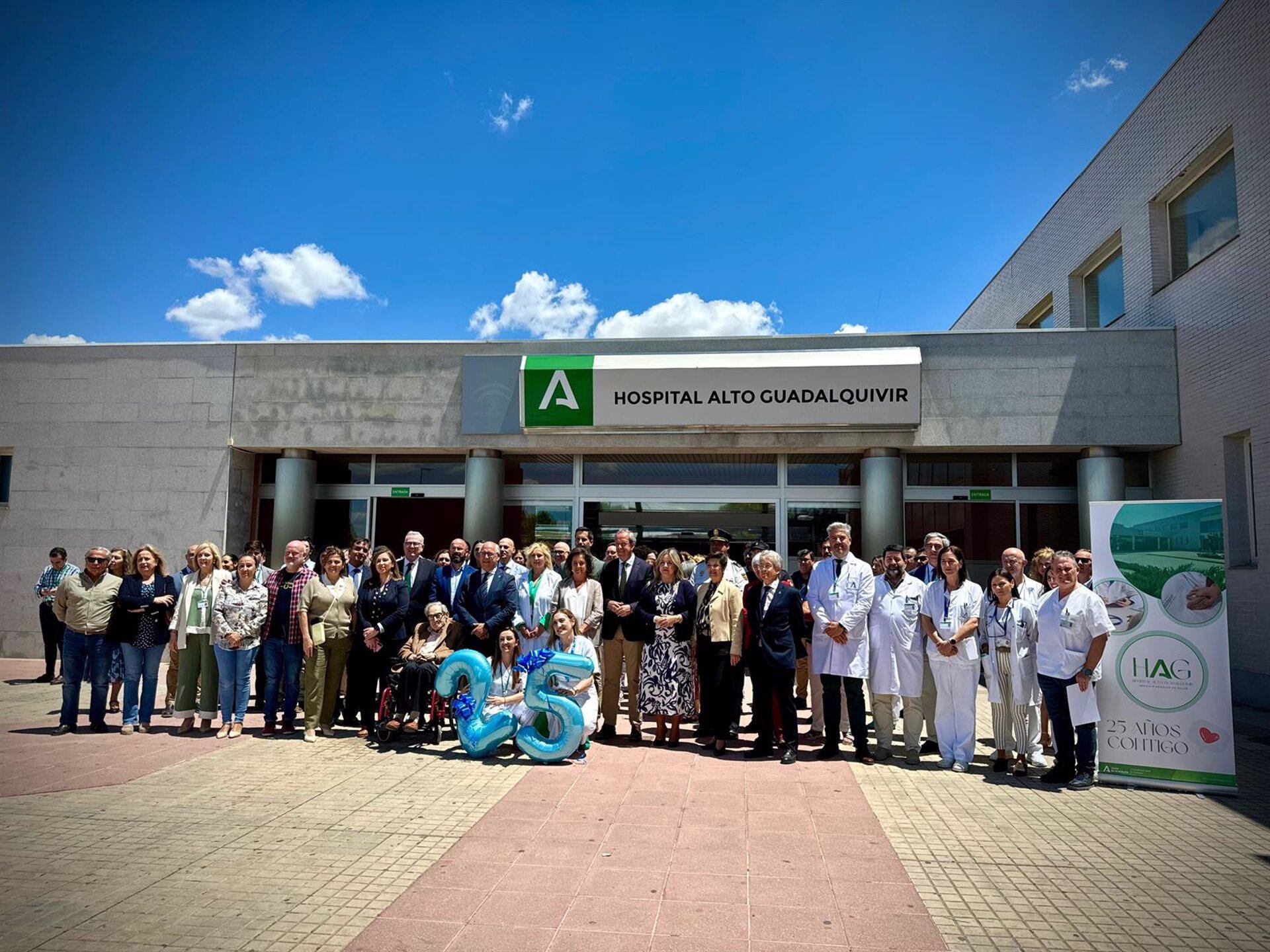 Celebración del 25 aniversario del Hospital Alto Guadalquivir