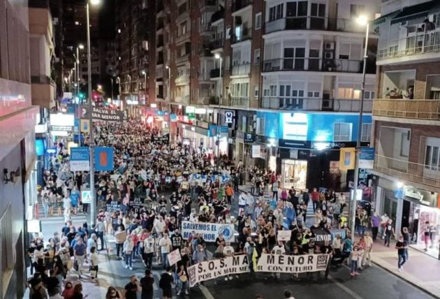 Unas 70.000 personas se han sumado a la movilización, según los convocantes