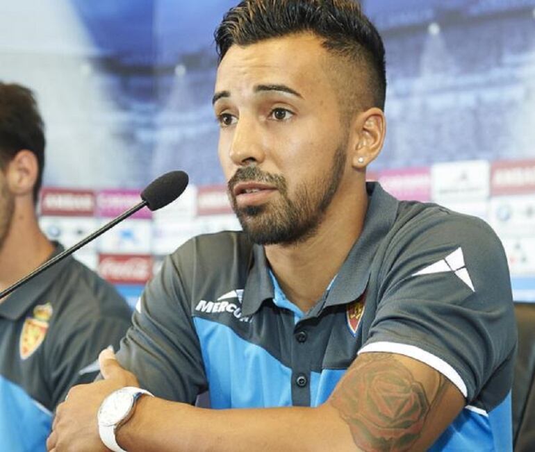 Jorge Díaz fue uno de los primeros refuerzos que incorporó el Real Zaragoza para la temporada 2015/2016