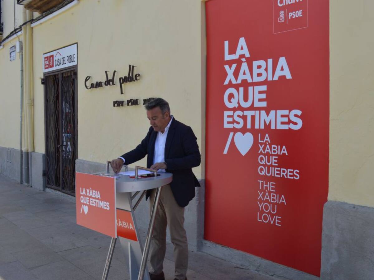 El PSPV de Xàbia propone un gran parque en la zona del Rafal