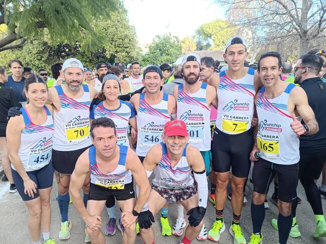 Atletas del Runchip el pasado fin de semana