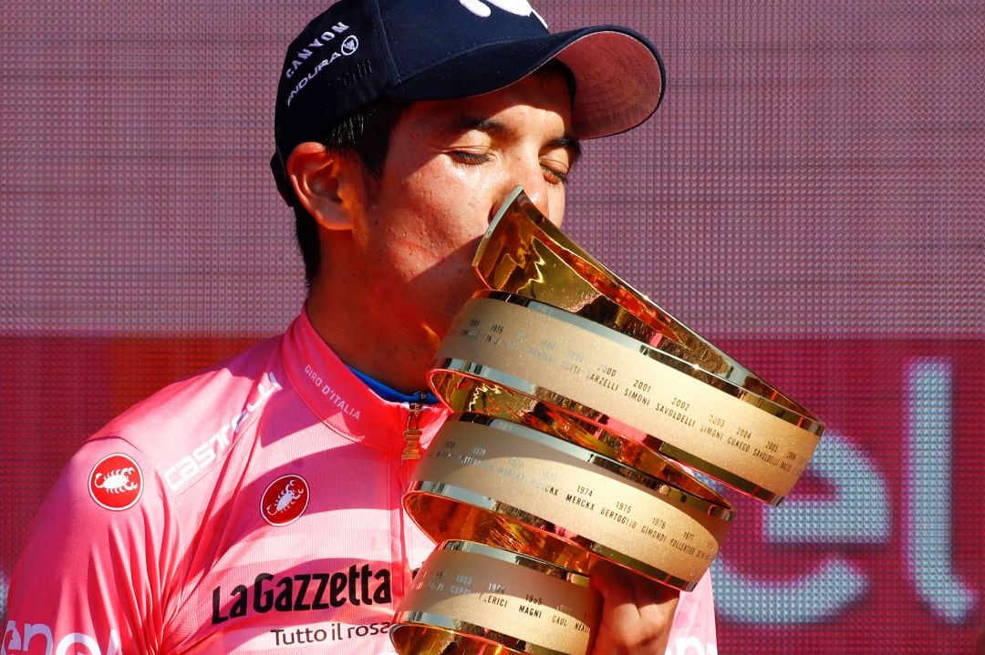 Carapaz, ganador del Giro 2019