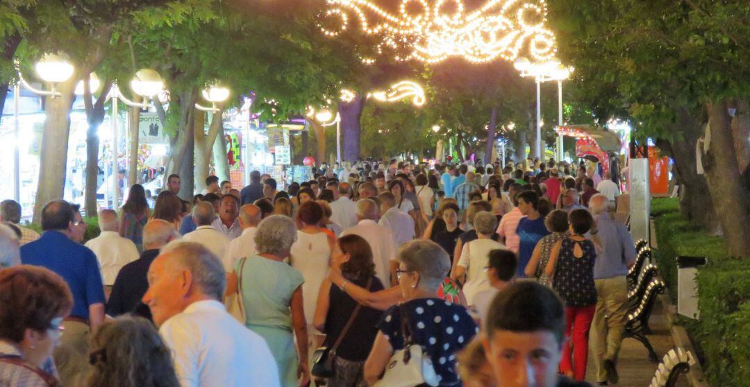 Imagen de archivo de una de las ferias de Manzanares, antes del estallido de la pandemia de la COVID-19 