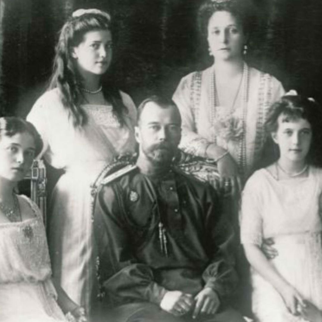 Fotografía de la familia Romanov