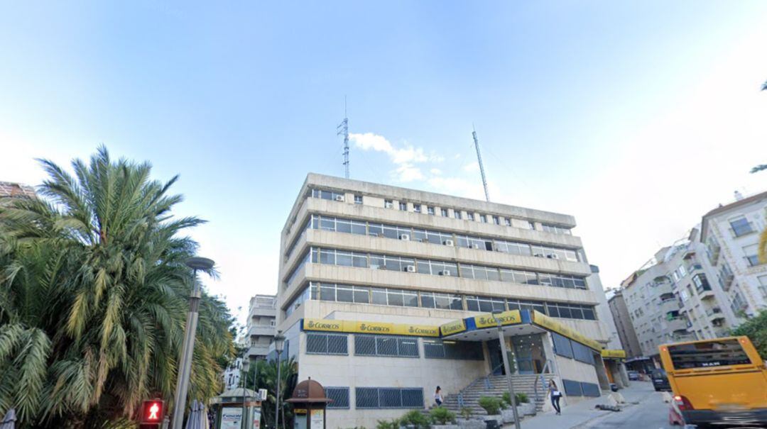 Oficina principal de Correos en Jaén.