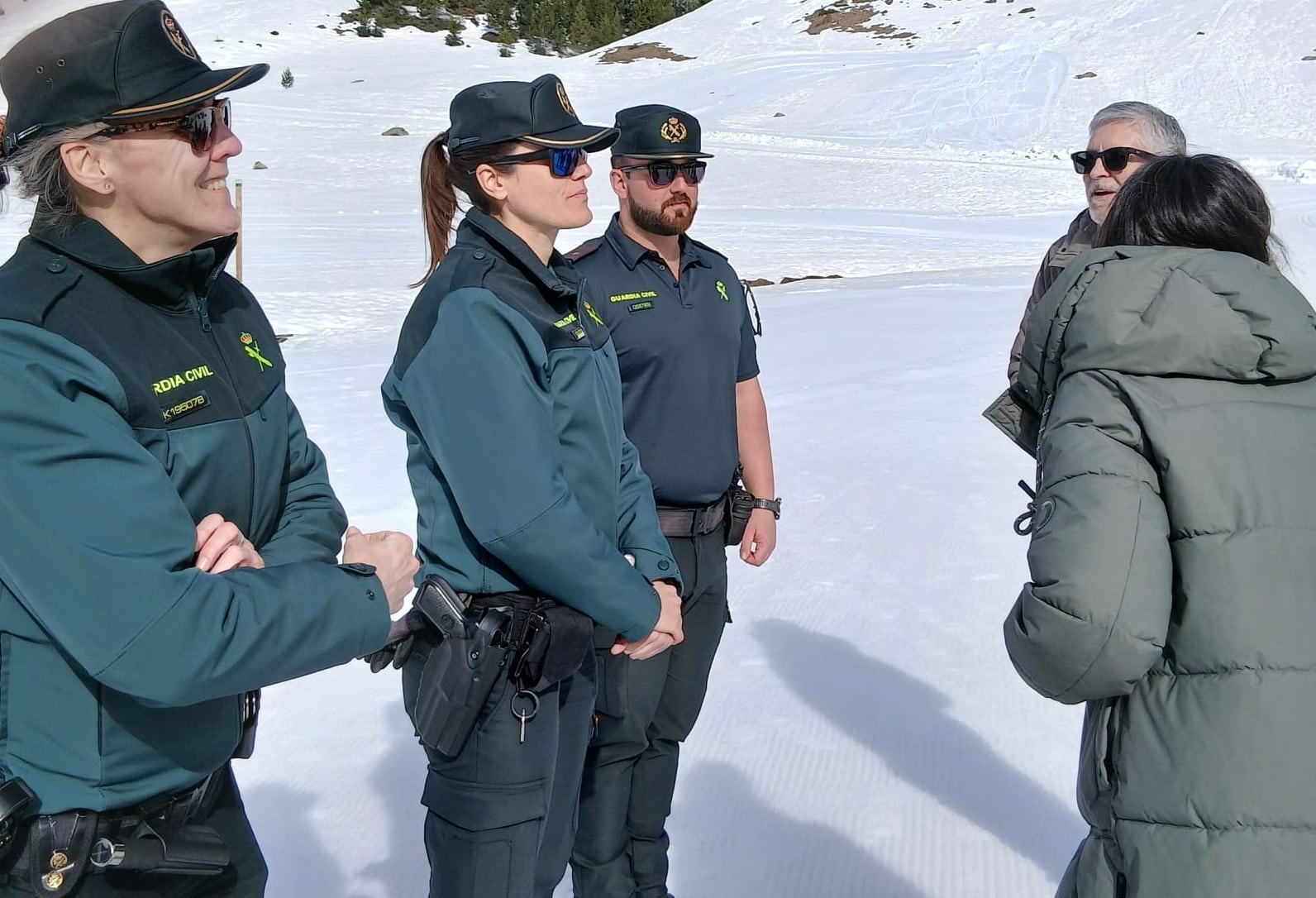 Fernando Grande-Marlaska en los Llanos del Hospital en Benasque 