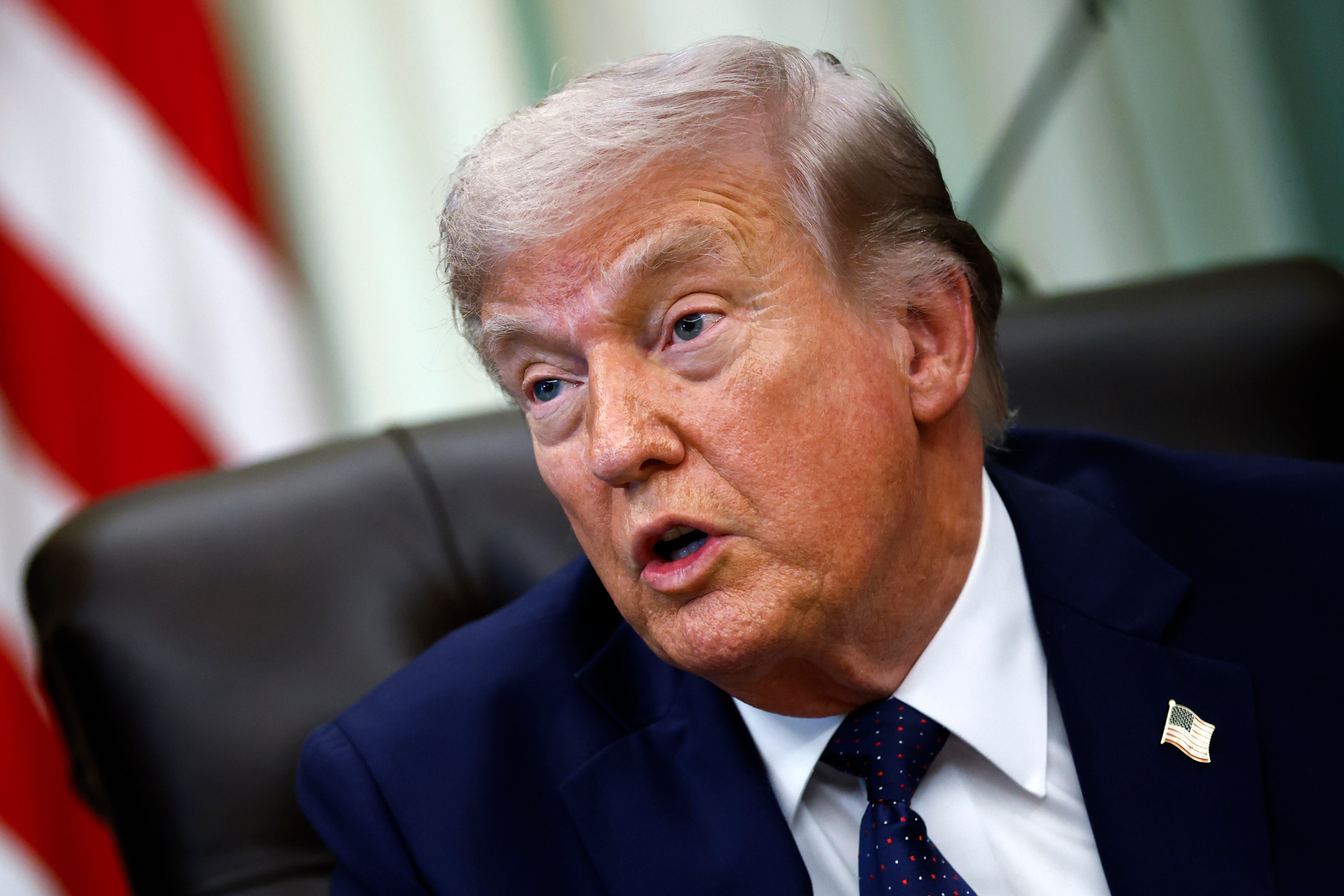 El presidente de EEUU, Donald Trump