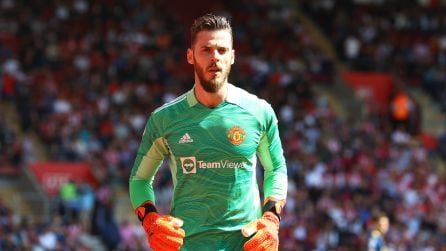 De Gea en el último partido frente al Southampton