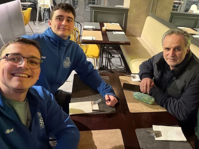 Equipo del Club Ajedrez Jaque Aramóvil de Huesca que consiguió el título de campeón de Aragón