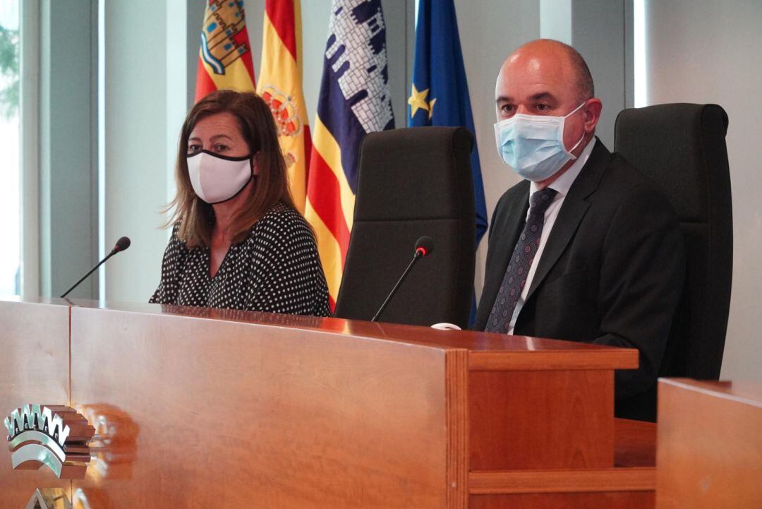 Francina Armengol y Vicent Marí