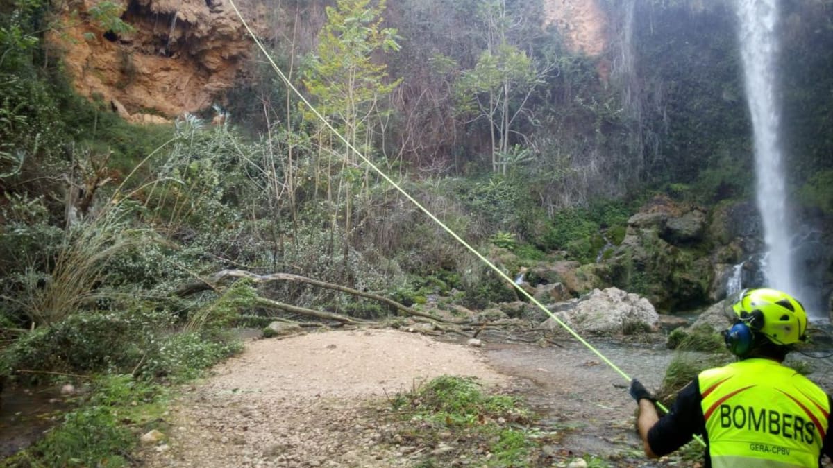 Cuatro personas rescatadas en las montañas de la Safor en lo que llevamos de año