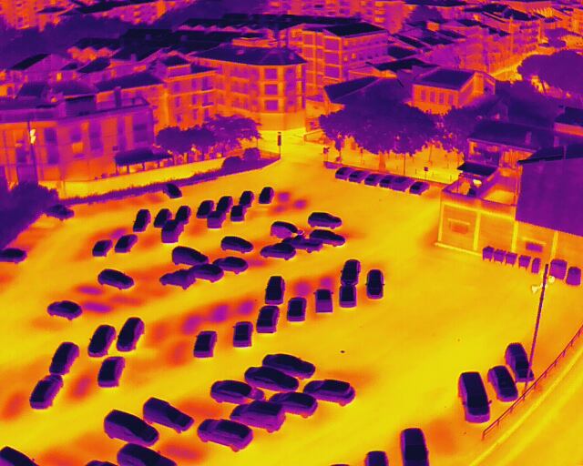 Aparcamiento las "Huertas". Foto: Ayuntamiento de Barbastro