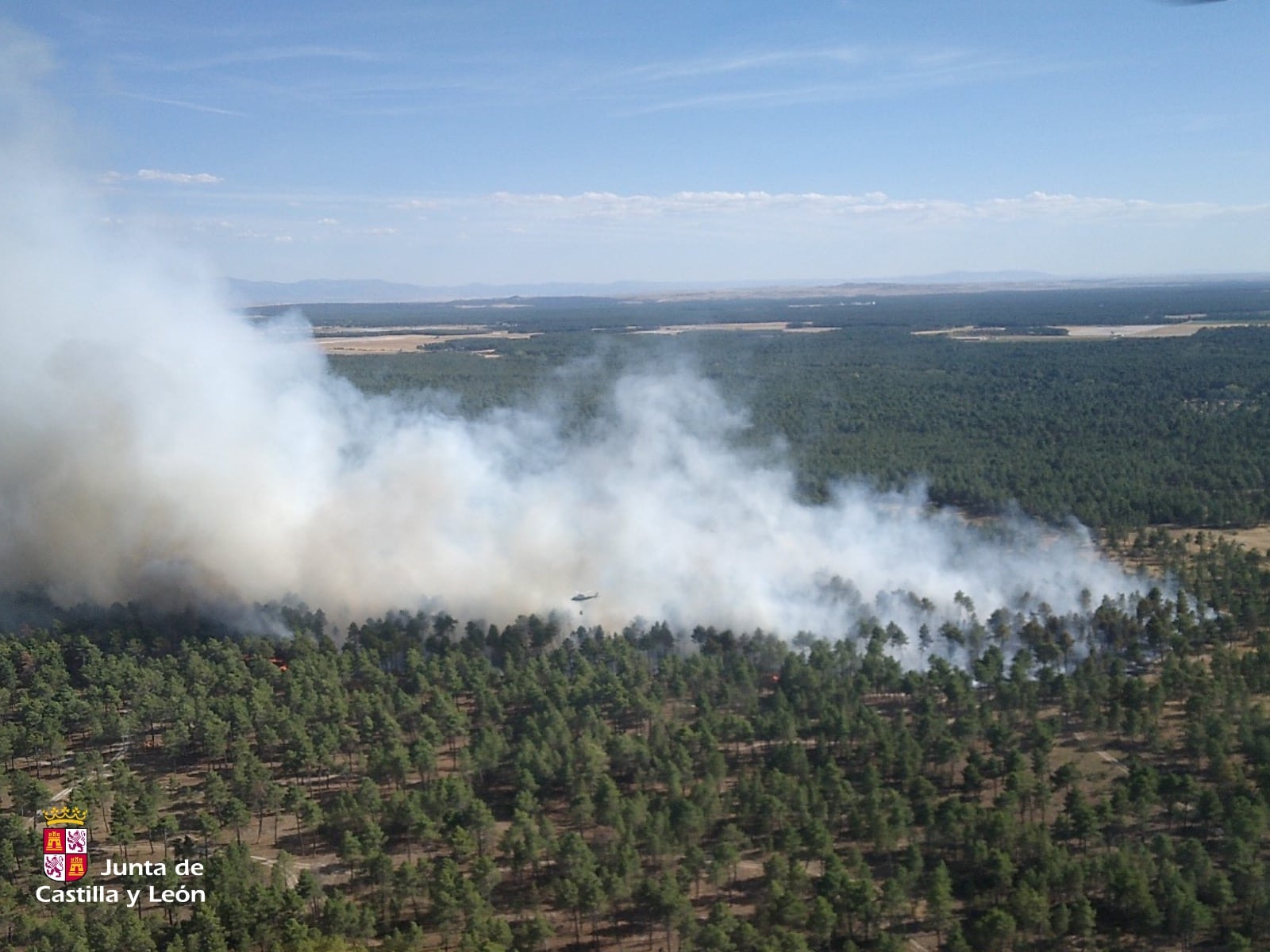 Estabilizado un incendio forestal en Chatún