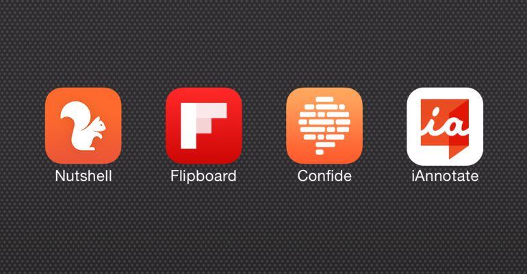 ‘Nutshell’, ‘Flipboard’, ‘Confide’ y ‘iAnnotate’ son nuestras apps de la semana