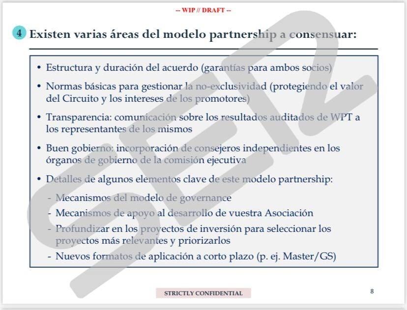 Esta es la propuesta de renovación que presentó World Padel Tour en diciembre de 2021 que no es exactamente igual a la que está preparando a día de hoy, que es más potente y actualizada.