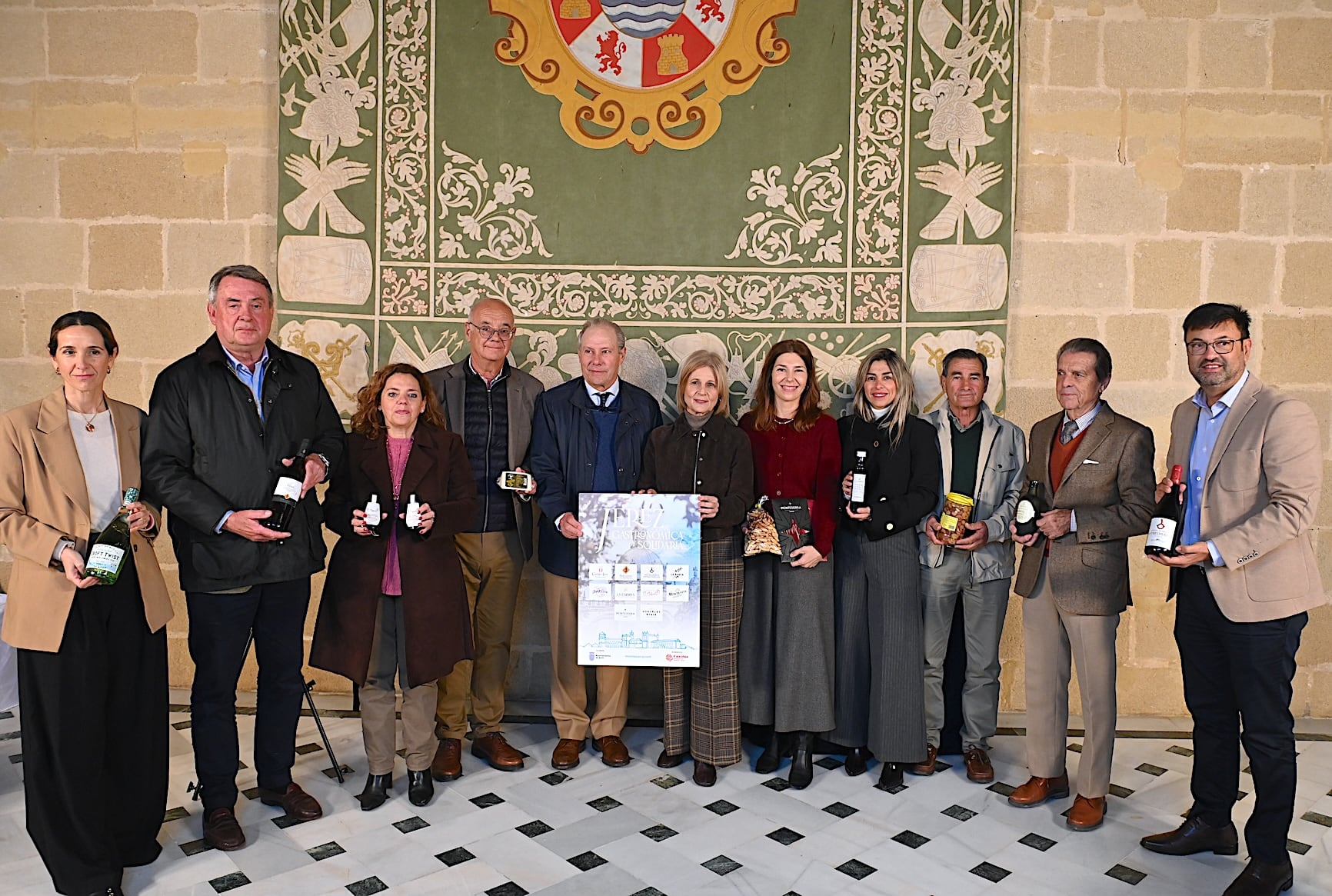 Presentación de la campaña de Montesierra presentada este jueves en el Ayuntamiento de Jerez