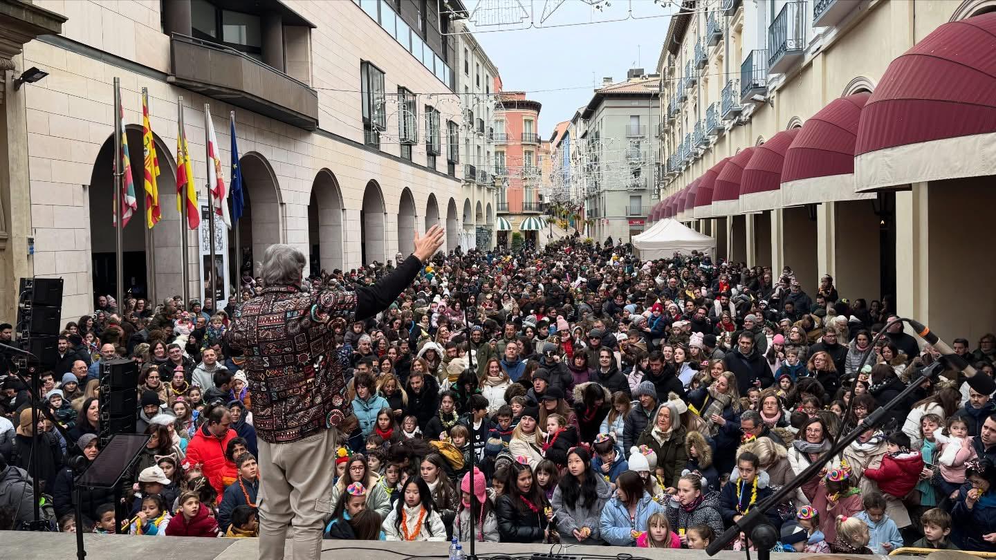 Campanadas infantiles en Huesca