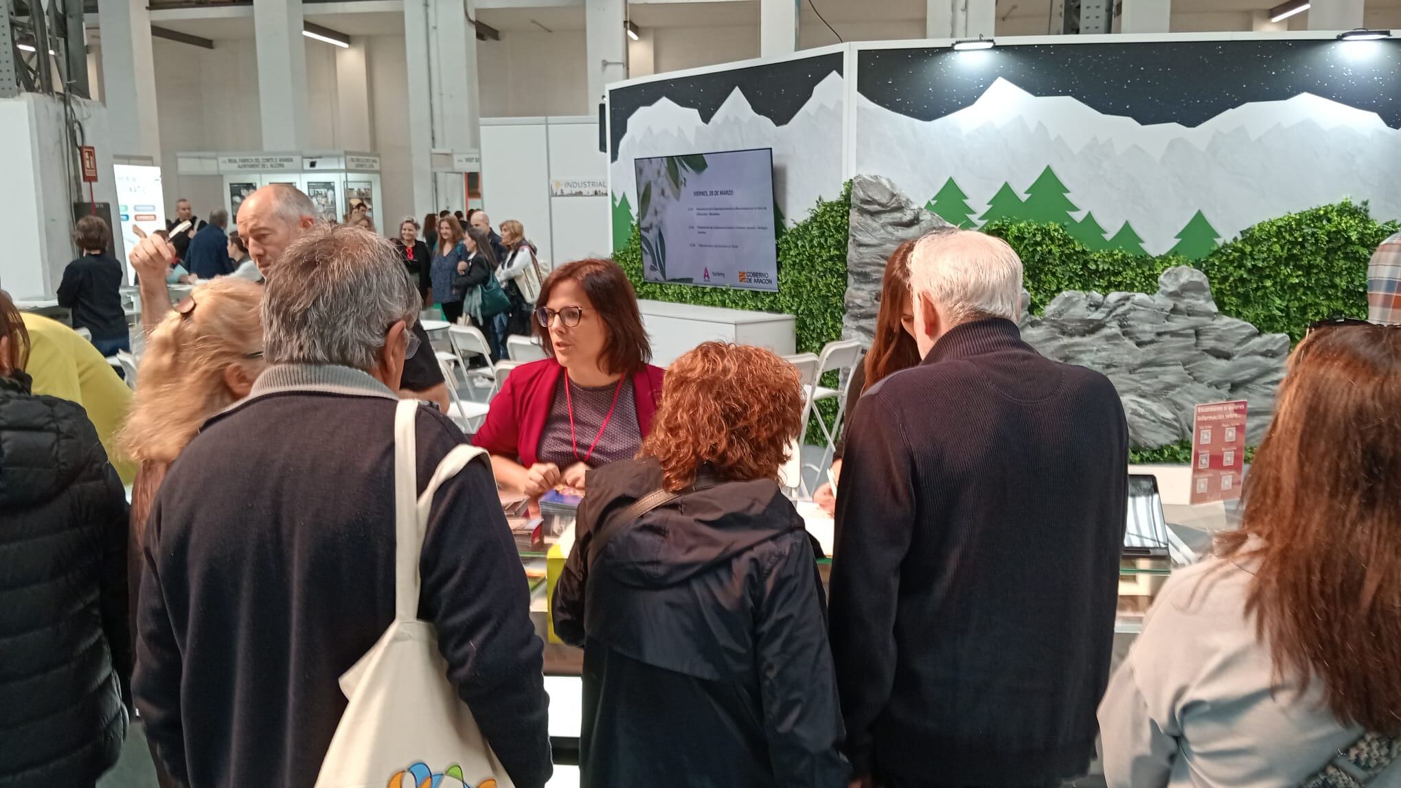 Presencia de la Comarca de Monegros en la feria