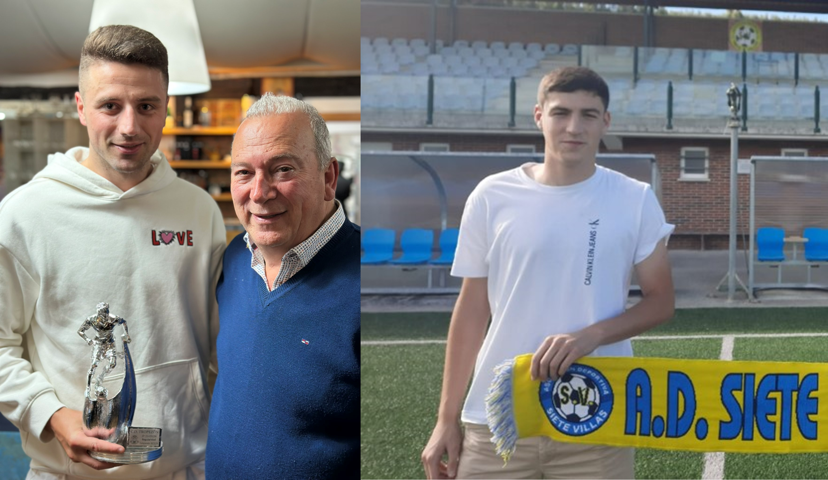 Raúl Tresgallo y Adrián Cagigal.