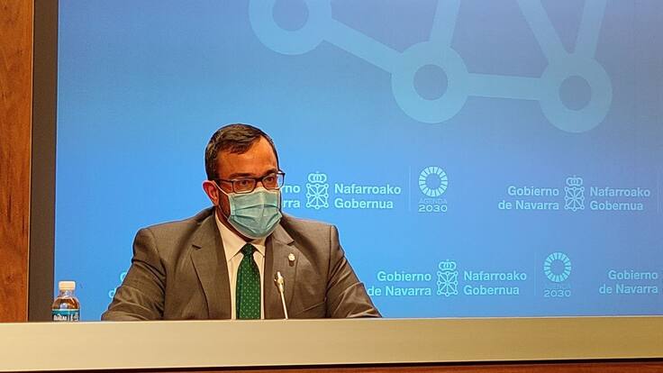 Entrevista con Javier Remírez, portavoz del Gobierno de Navarra (11/03/2021)