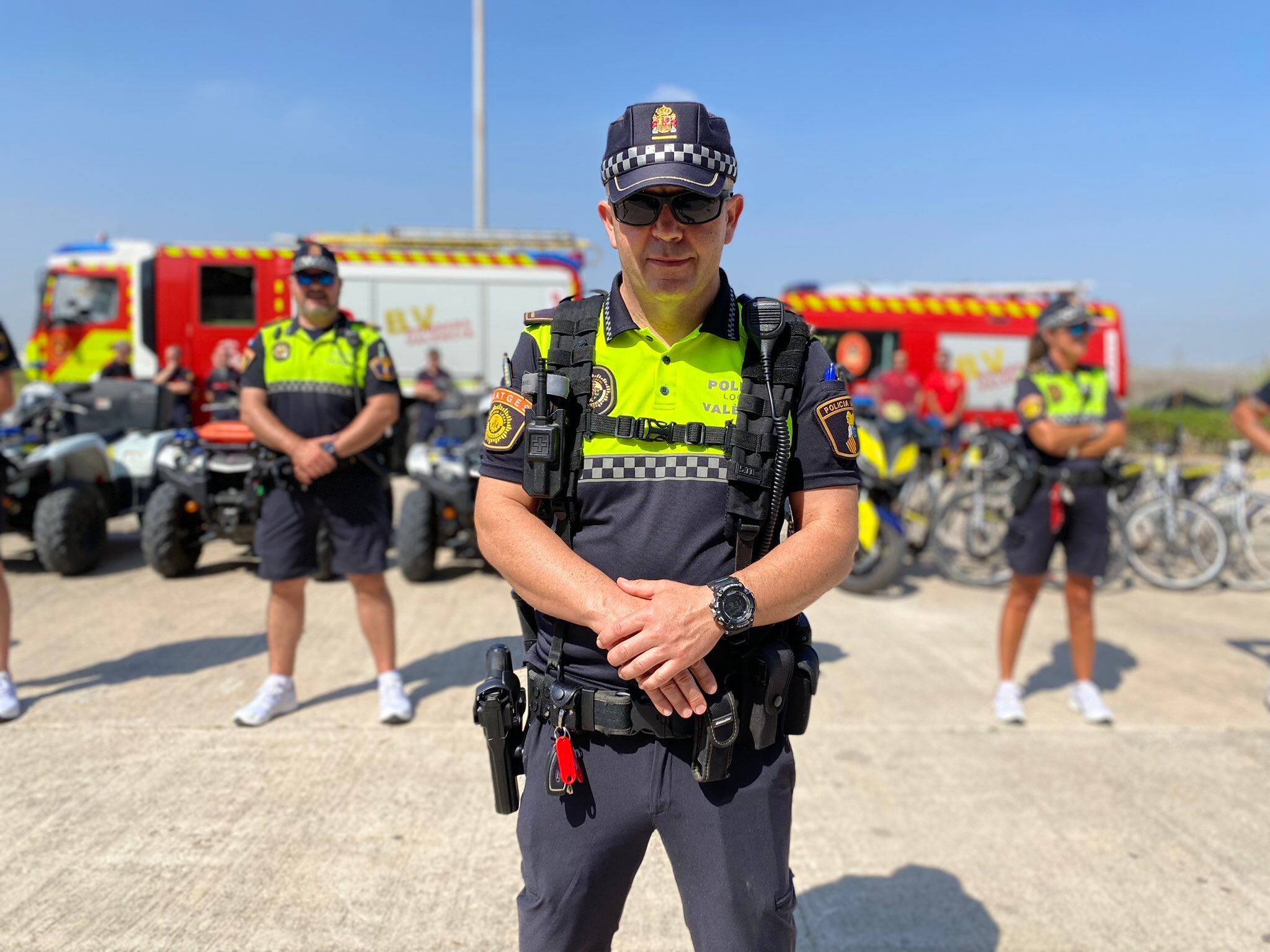 Dispositivo de seguridad de las playas de València de la temporada estival